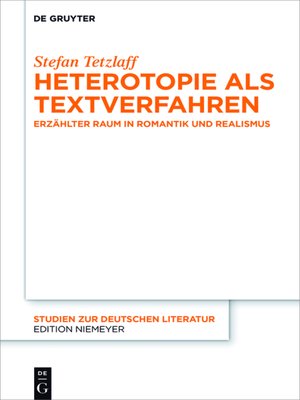cover image of Heterotopie als Textverfahren